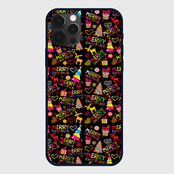 Чехол iPhone 12 Pro Merry Christmas - New Year