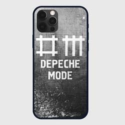 Чехол для iPhone 12 Pro Depeche Mode - grey gradient, цвет: 3D-черный