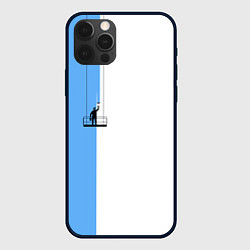 Чехол для iPhone 12 Pro Моляр красит стену, цвет: 3D-черный