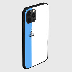 Чехол для iPhone 12 Pro Моляр красит стену, цвет: 3D-черный — фото 2