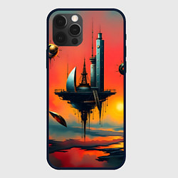 Чехол iPhone 12 Pro Абстракция в стиле сюрреализма