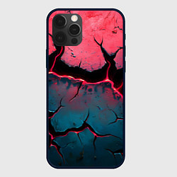Чехол iPhone 12 Pro Объемные разломы текстура