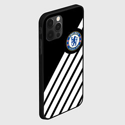 Чехол для iPhone 12 Pro Chelsea geometry sport, цвет: 3D-черный — фото 2
