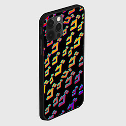 Чехол для iPhone 12 Pro JoJo bizarre adventure - glitch, цвет: 3D-черный — фото 2