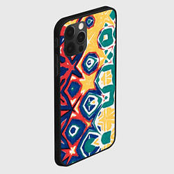 Чехол для iPhone 12 Pro Метаморфоза цвета и узора, цвет: 3D-черный — фото 2