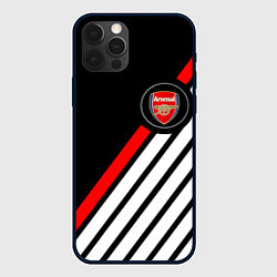 Чехол iPhone 12 Pro Арсенал геометрия полосы