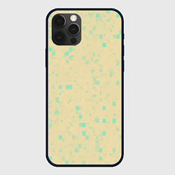 Чехол iPhone 12 Pro Color beige turquoise