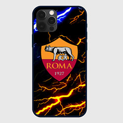Чехол для iPhone 12 Pro ROMA storm rlectro, цвет: 3D-черный