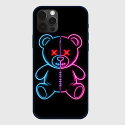 Чехол iPhone 12 Pro Неоновый мишка