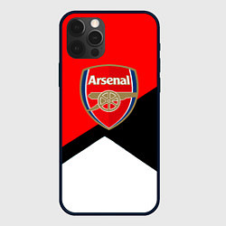 Чехол для iPhone 12 Pro Arsenal geometry sport, цвет: 3D-черный