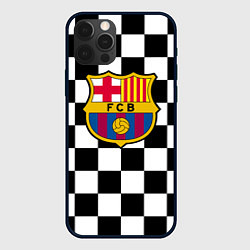 Чехол iPhone 12 Pro Barcelona клетка