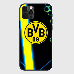 Чехол iPhone 12 Pro Borussia соты броня