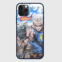 Чехол iPhone 12 Pro Fallout комиксный стиль