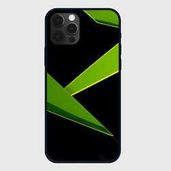 Чехол iPhone 12 Pro Geometric neon