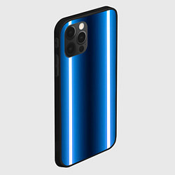 Чехол для iPhone 12 Pro Color neon line, цвет: 3D-черный — фото 2