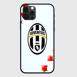 Чехол iPhone 12 Pro Ювентус розы