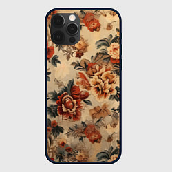 Чехол iPhone 12 Pro Ковер цветочный текстура