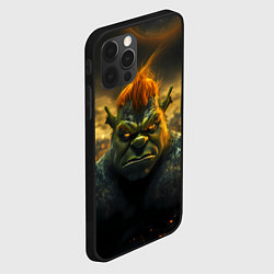 Чехол для iPhone 12 Pro Шрек после взрыва, цвет: 3D-черный — фото 2