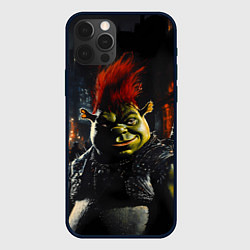 Чехол iPhone 12 Pro Шрек боец с катаной
