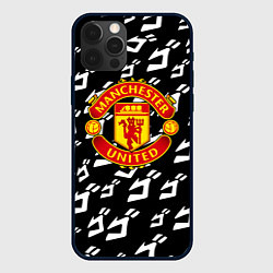 Чехол iPhone 12 Pro Манчестер Юнайтед x Jojo anime