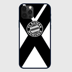 Чехол iPhone 12 Pro Бавария Мюнхен полосы