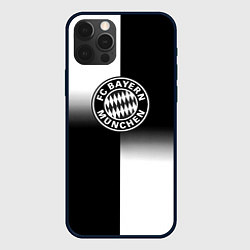 Чехол iPhone 12 Pro Бавария Мюнхен геометрия градиент