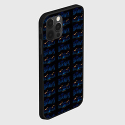 Чехол для iPhone 12 Pro Happy halloween pattern, цвет: 3D-черный — фото 2