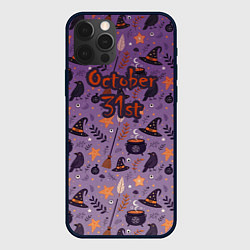 Чехол для iPhone 12 Pro 31 октября, цвет: 3D-черный