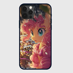 Чехол iPhone 12 Pro Новогодняя милая пони