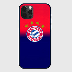 Чехол iPhone 12 Pro Бавария Мюнхен градиент