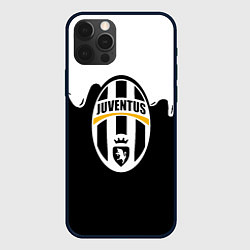Чехол iPhone 12 Pro Juventus капли красок