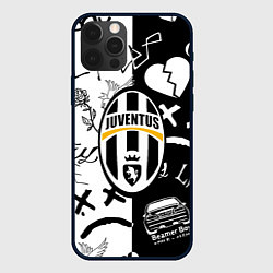 Чехол iPhone 12 Pro Lill Peep x juventus logo