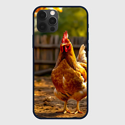 Чехол iPhone 12 Pro Золотой хранитель двора