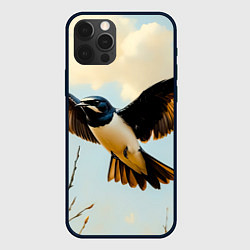 Чехол iPhone 12 Pro Полёт ласточки