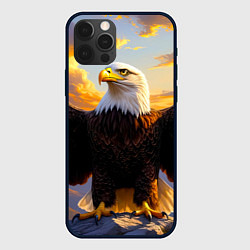 Чехол iPhone 12 Pro Белоголовый орлан владыка небес