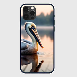 Чехол iPhone 12 Pro Пеликан на рассвете