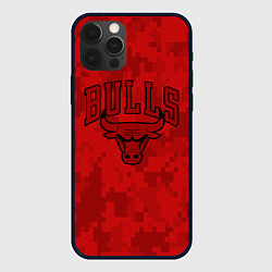 Чехол iPhone 12 Pro NBA Bulls