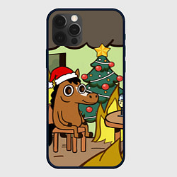 Чехол iPhone 12 Pro Конь среди огня - this is fine
