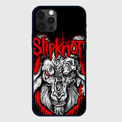 Чехол для iPhone 12 Pro Slipknot, цвет: 3D-черный