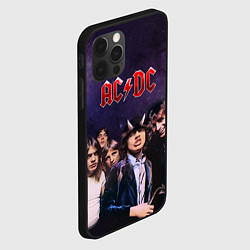 Чехол для iPhone 12 Pro AC/DC, цвет: 3D-черный — фото 2