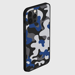 Чехол для iPhone 12 Pro Зимний камуфляж, цвет: 3D-черный — фото 2