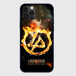 Чехол для iPhone 12 Pro Linkin Park: Burning the skies, цвет: 3D-черный