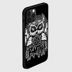 Чехол для iPhone 12 Pro BMTH Owl, цвет: 3D-черный — фото 2