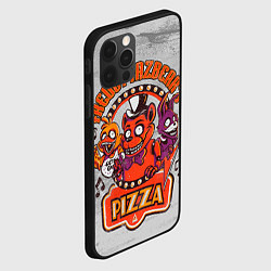 Чехол для iPhone 12 Pro Freddy Pizza, цвет: 3D-черный — фото 2