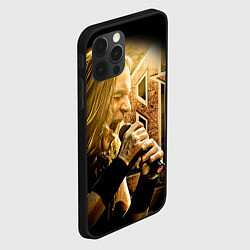 Чехол для iPhone 12 Pro Кипелов: Ария, цвет: 3D-черный — фото 2