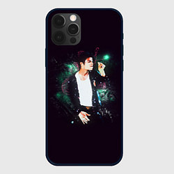 Чехол для iPhone 12 Pro Michael Jackson, цвет: 3D-черный
