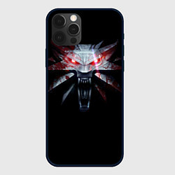Чехол для iPhone 12 Pro Медальон, цвет: 3D-черный