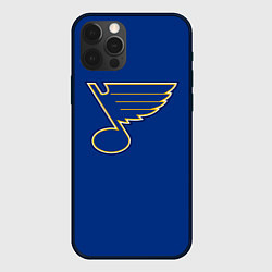 Чехол для iPhone 12 Pro St Louis Blues: Tarasenko 91, цвет: 3D-черный