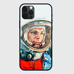 Чехол iPhone 12 Pro Гагарин в полете