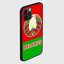 Чехол для iPhone 12 Pro Belarus Patriot, цвет: 3D-черный — фото 2